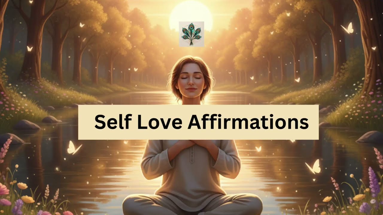 100 Self Love Affirmations for Self Healing and Love #selfimprovement #selflove #affirmations #heal 