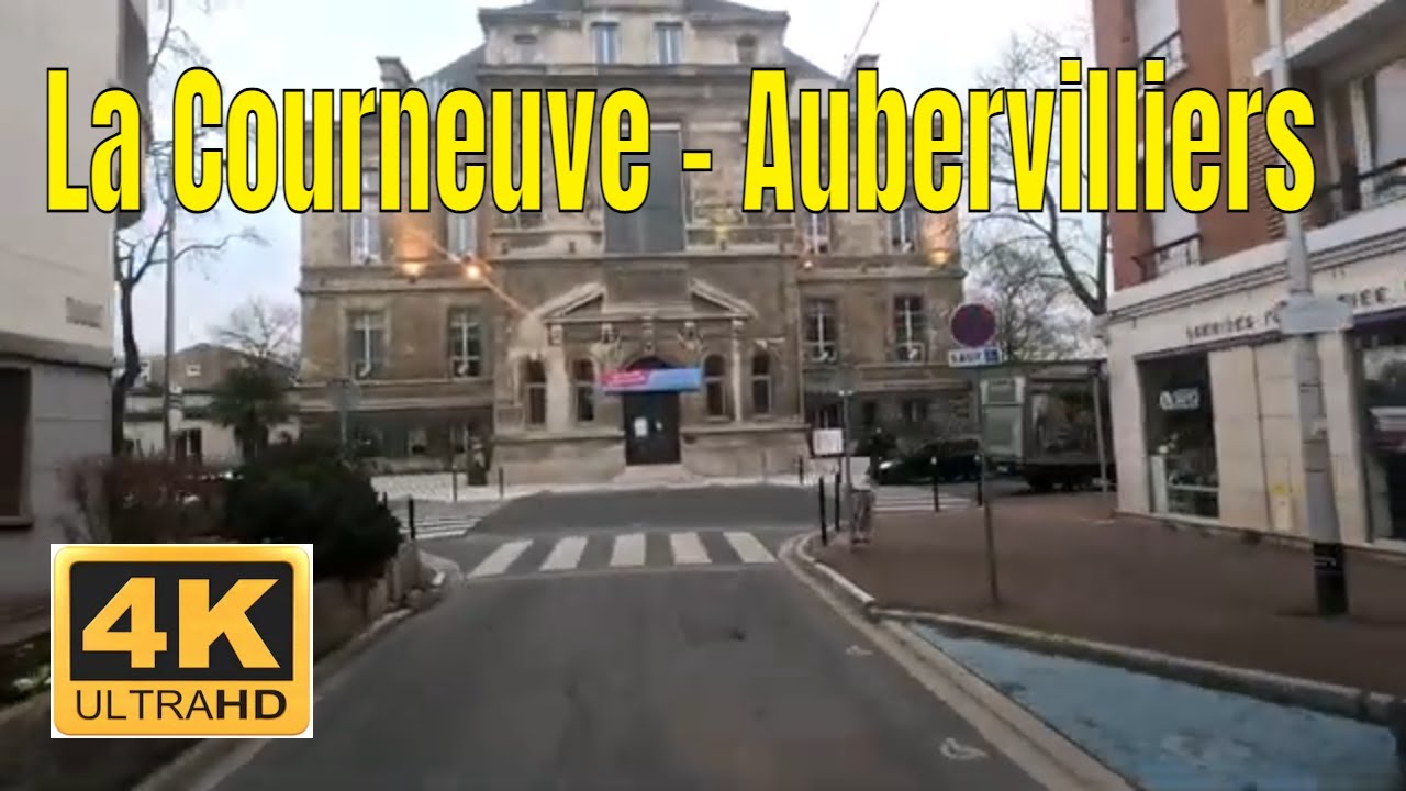 La Courneuve - Aubervilliers - Driving- French region