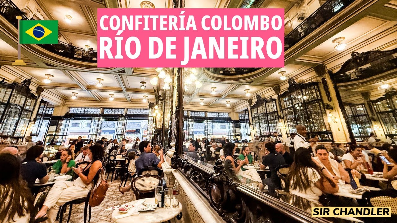 CONFITERIA COLOMBO - HISTÓRICA DE RIO DE JANEIRO