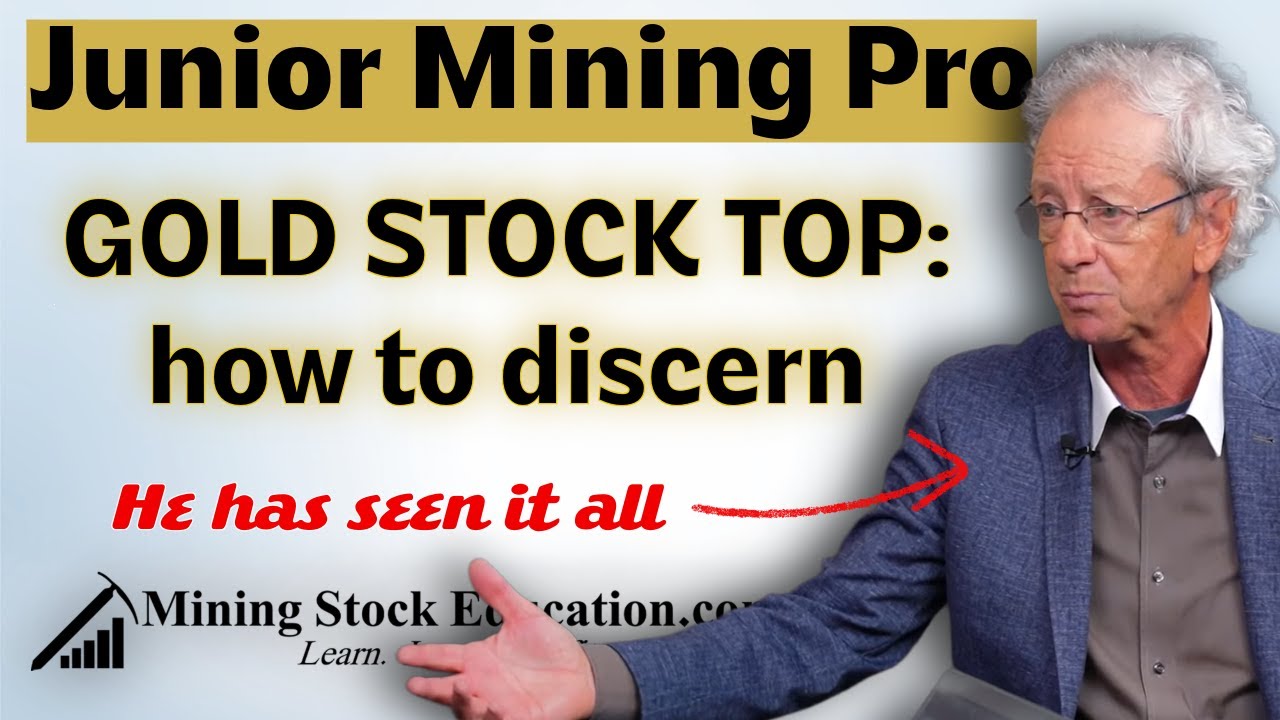 How to Discern a Gold Stock Top with 40-year Expert Jacques Bonneau (pro tips & stock pics)
