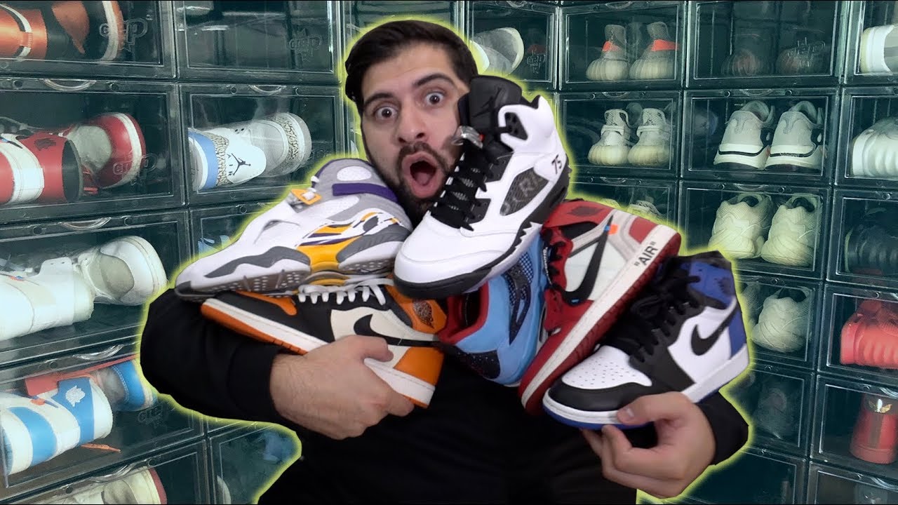 MY INSANE JORDAN SNEAKER COLLECTION (PART 1)
