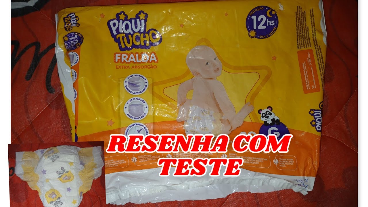 RESENHA FRALDA PIQUITUCHO FITA/APROVADA OU REPROVADA?