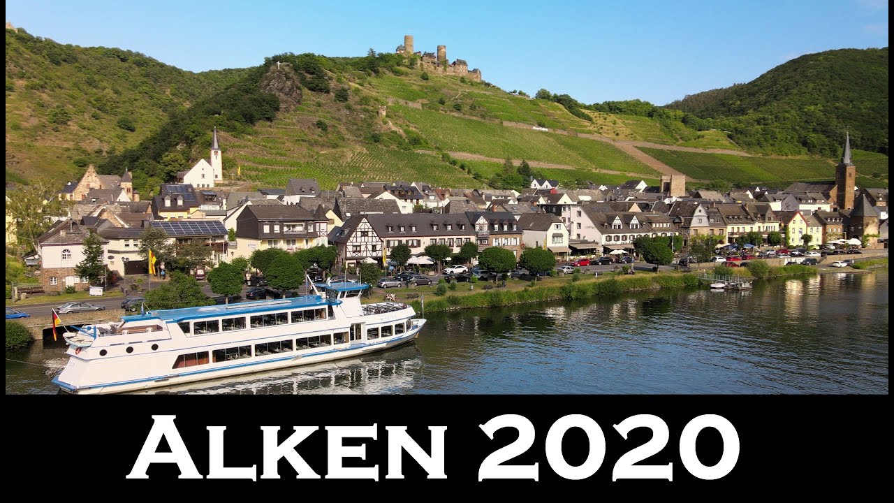 Alken mit Burg Thurant im Sommer 2020 4K UHD (DJI Mavic Air 2)