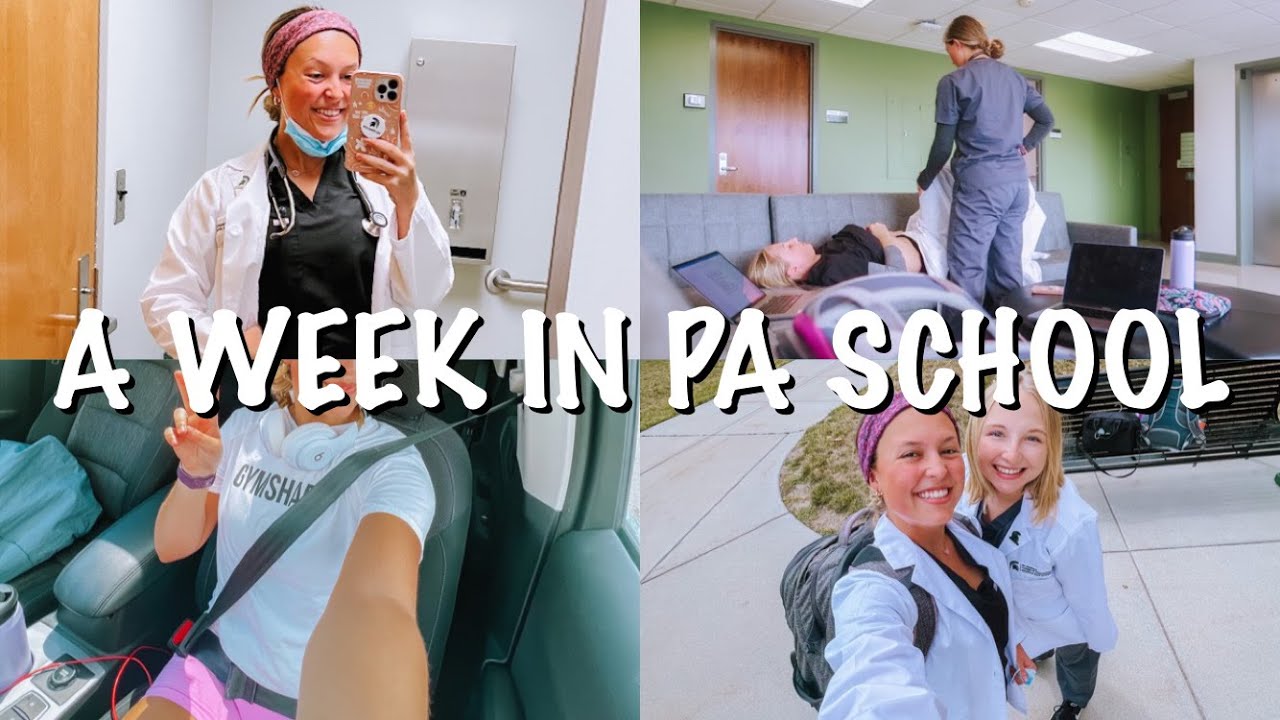 A WEEK AS A PA SCHOOL STUDENT: studying for exams, feeling burnt out, & more!