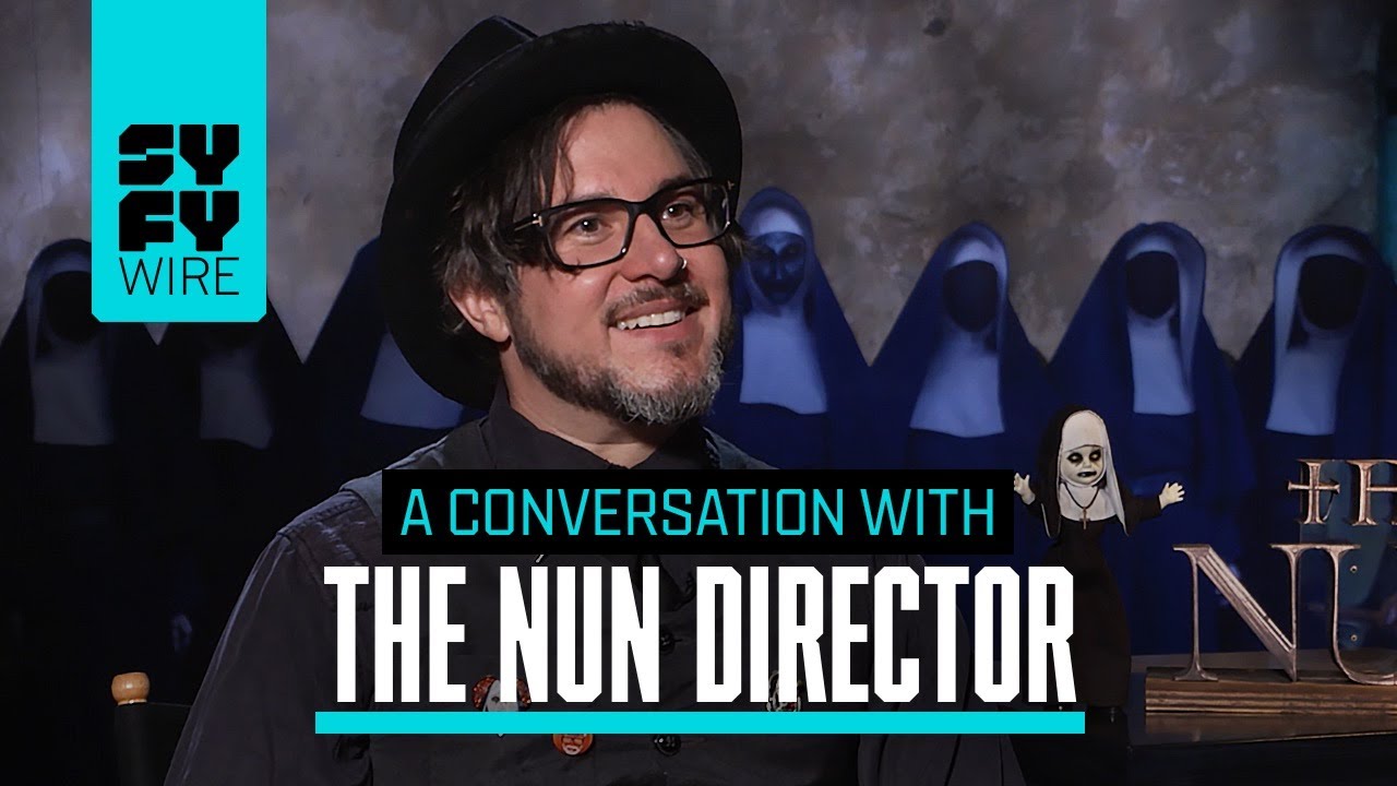 The Nun Director On Conjuring Easter Eggs, Origins And Fighting Demon Nuns | SYFY WIRE