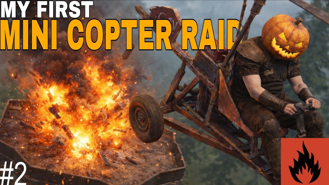 Oxide/ I Tried the Minicopter RAID for the first time #oxide  #oxidesurvivalisland ft. @KapRomano 