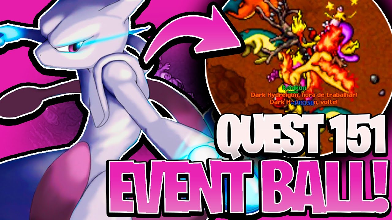 QUEST 151 EVENT BALLS!😍🤯POKEMON BR! UM NEWBA NO PBR #66 POKETIBIA MOBILE E PC 2025