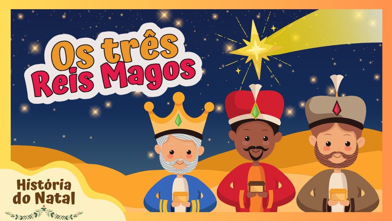 Historinha Bíblica Infantil: Os Três Reis Magos visitam Jesus (Parte 02) @semeadoreskids #4 ​