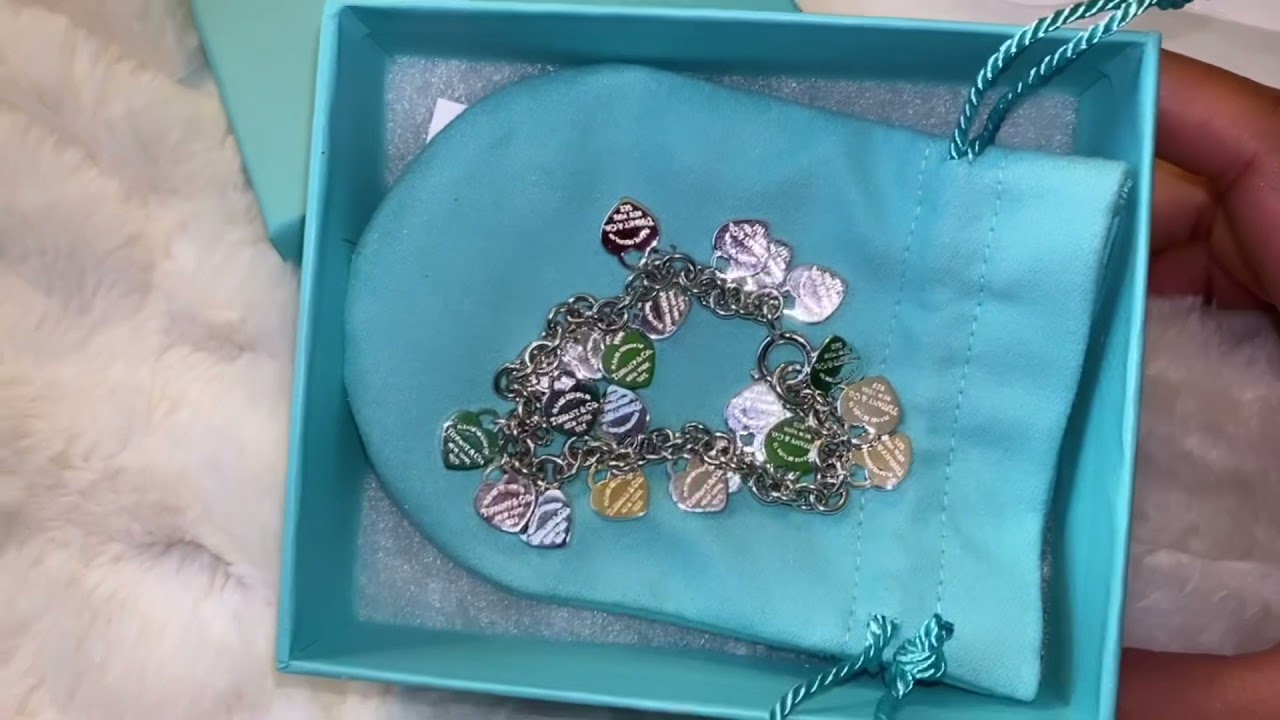 Tiffany and Co #returntotiffany Multi-heart Tag Bracelet Medium Size #tiffanyandco