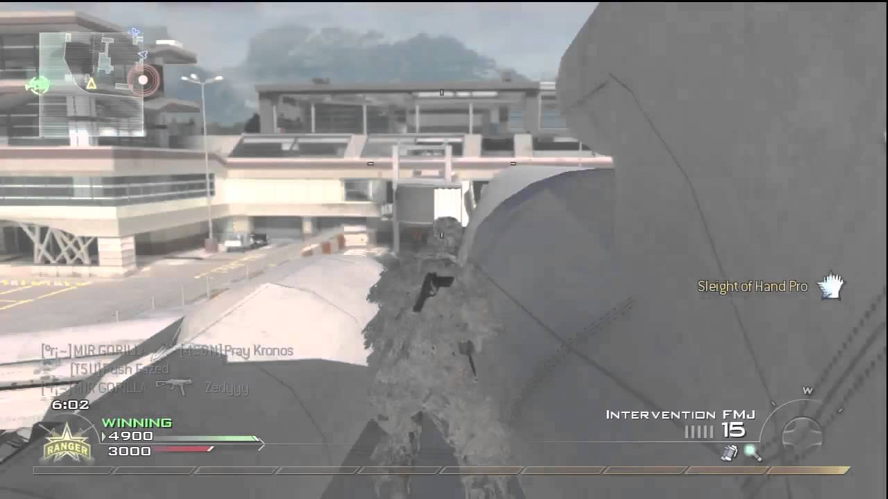 Call of Duty: MW2 - Insane Third Person Trickshot Hitmarker!