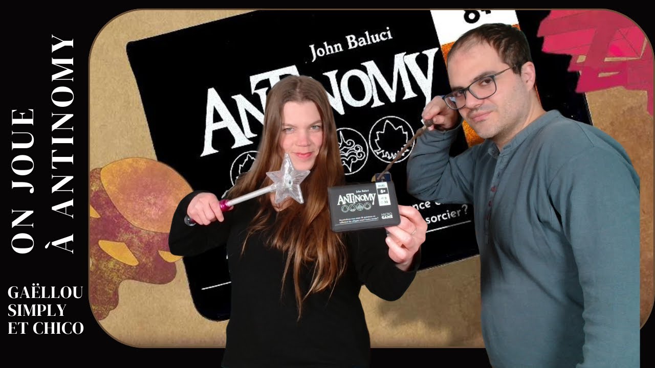 { Règles & partie } ON JOUE À ANTINOMY | Jeu de société
