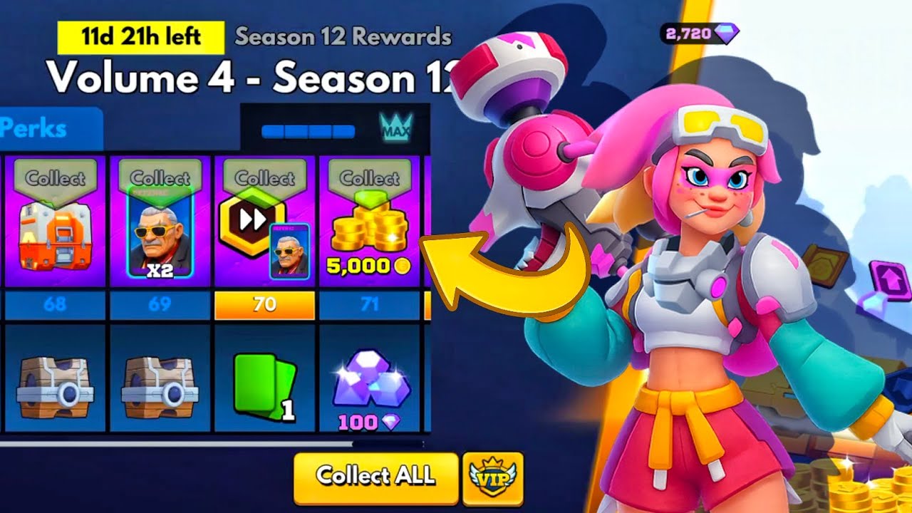 Pro Season Pass Free Rewards in FRAG!🎁