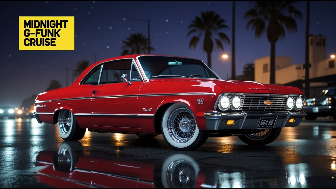 Lowrider Dreams 🚗 90s West Coast Hip Hop & G-Funk Mix for Night Drive Chill Vibes