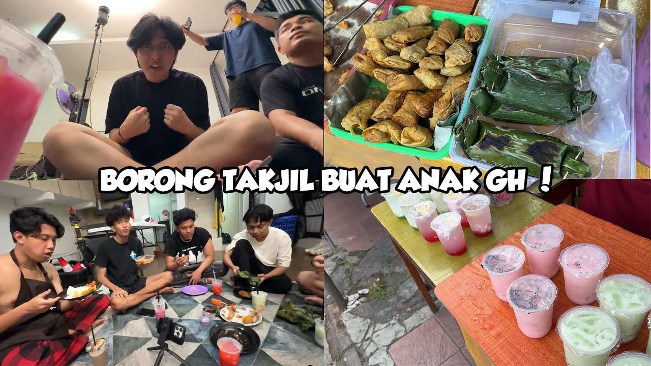 Borong Semua TAKJIL! Buat Buka Puasa Anak GH !!