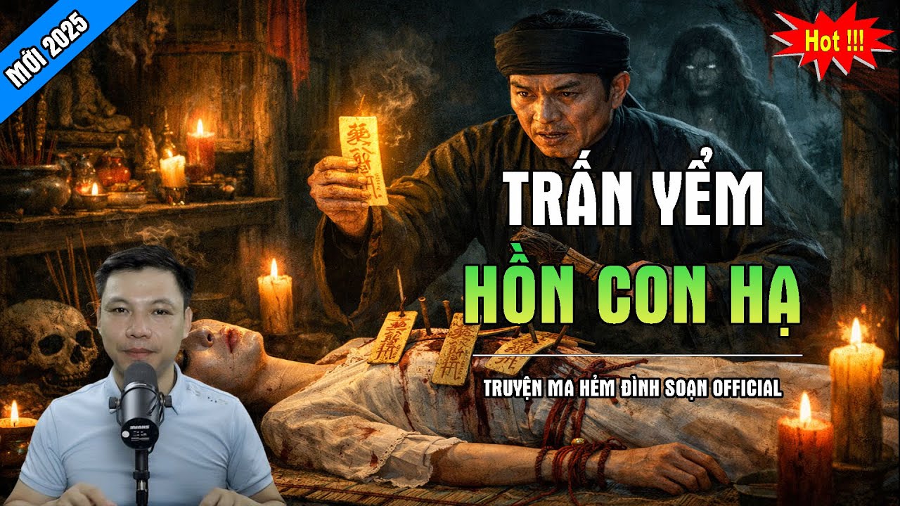 TRUYỆN MA ĐÌNH SOẠN : TRẤN YỂM HỒN CON HẠ | CHUYỆN MA MC ĐÌNH SOẠN