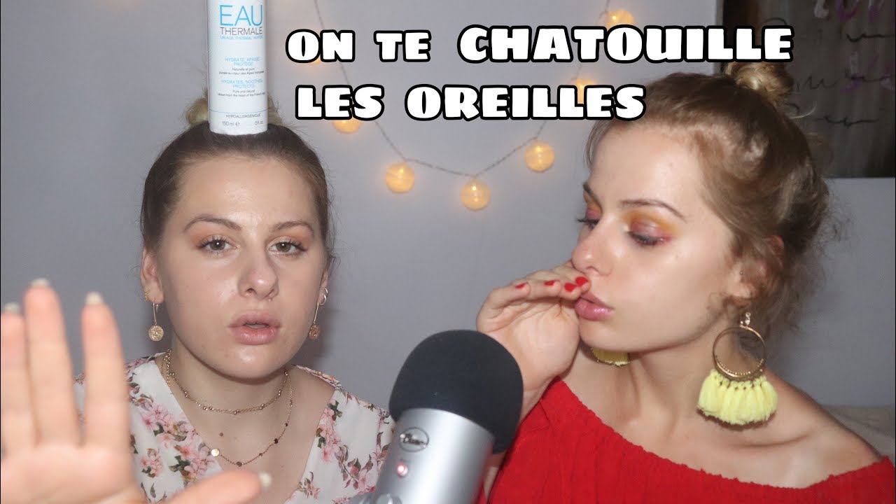 ASMR | Des frissons dans tes oreilles👂 (tapping, bruit de l'eau, brushing, inaudible, scratching..)