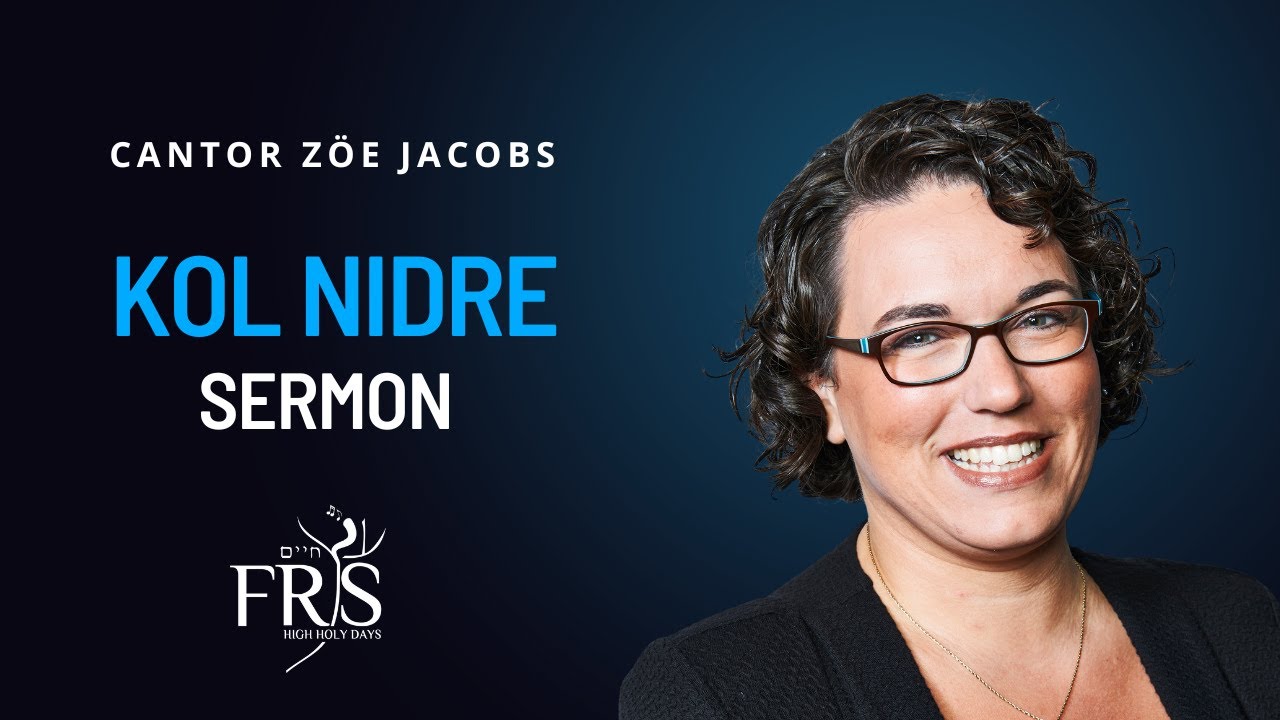 Cantor Zöe Jacobs - Kol Nidre Sermon 5786 - In the Same Boat