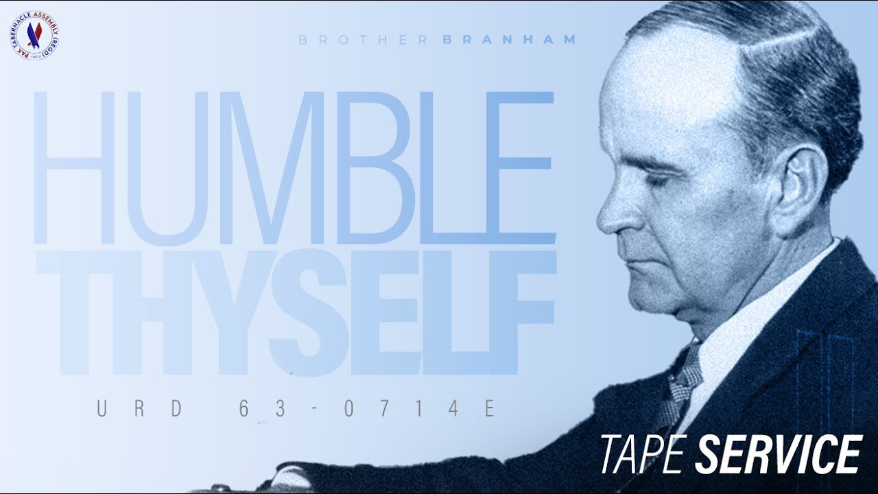 🔴 LIVE - Humble Thyself (اپنے آپکو فروتن بنائیں) - Tape Service - 01/03/26 I Brother W.M. Branham