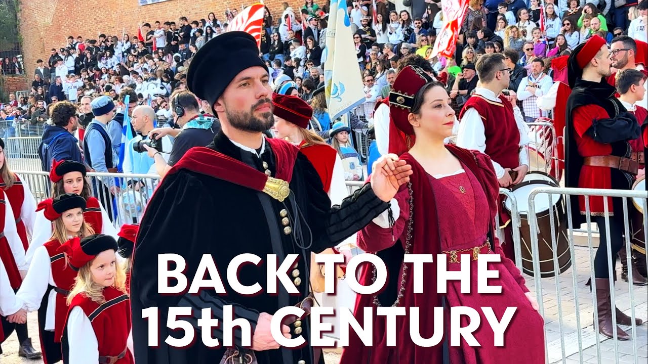 Historical Parade at Donkey Race - Tuscany - Italy
