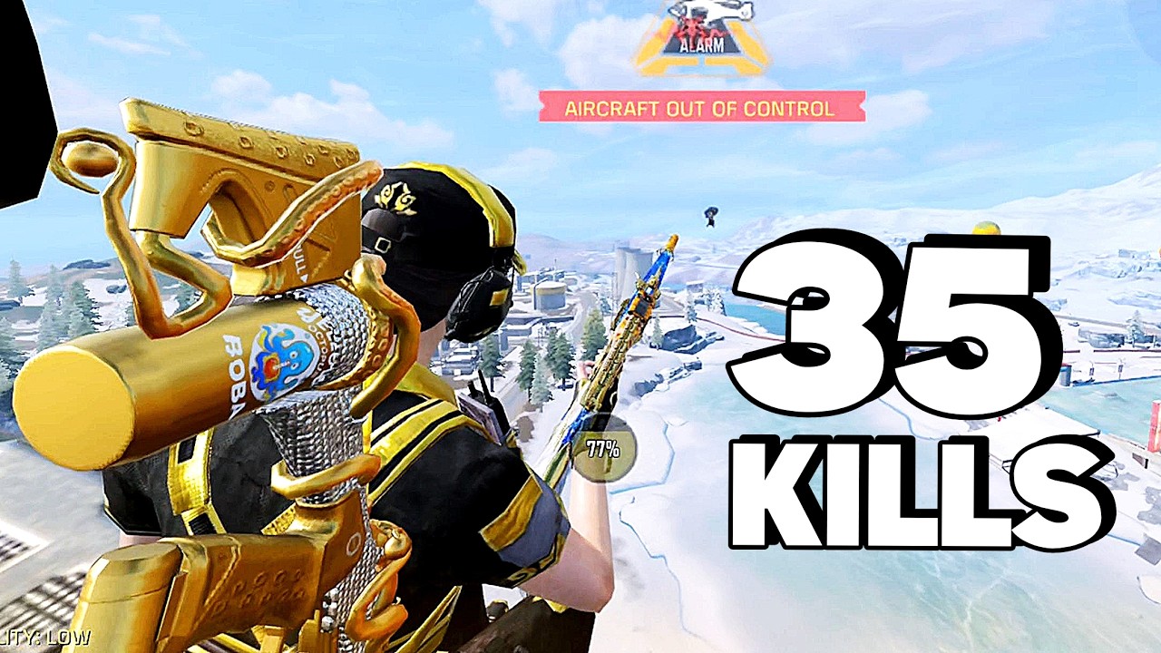 I AM FALLING IN LOVE WITH THIS RAM-7 ! 35 KILLS SOLO VS SQUAD COD MOBILE BR FULL GAMEPLAY