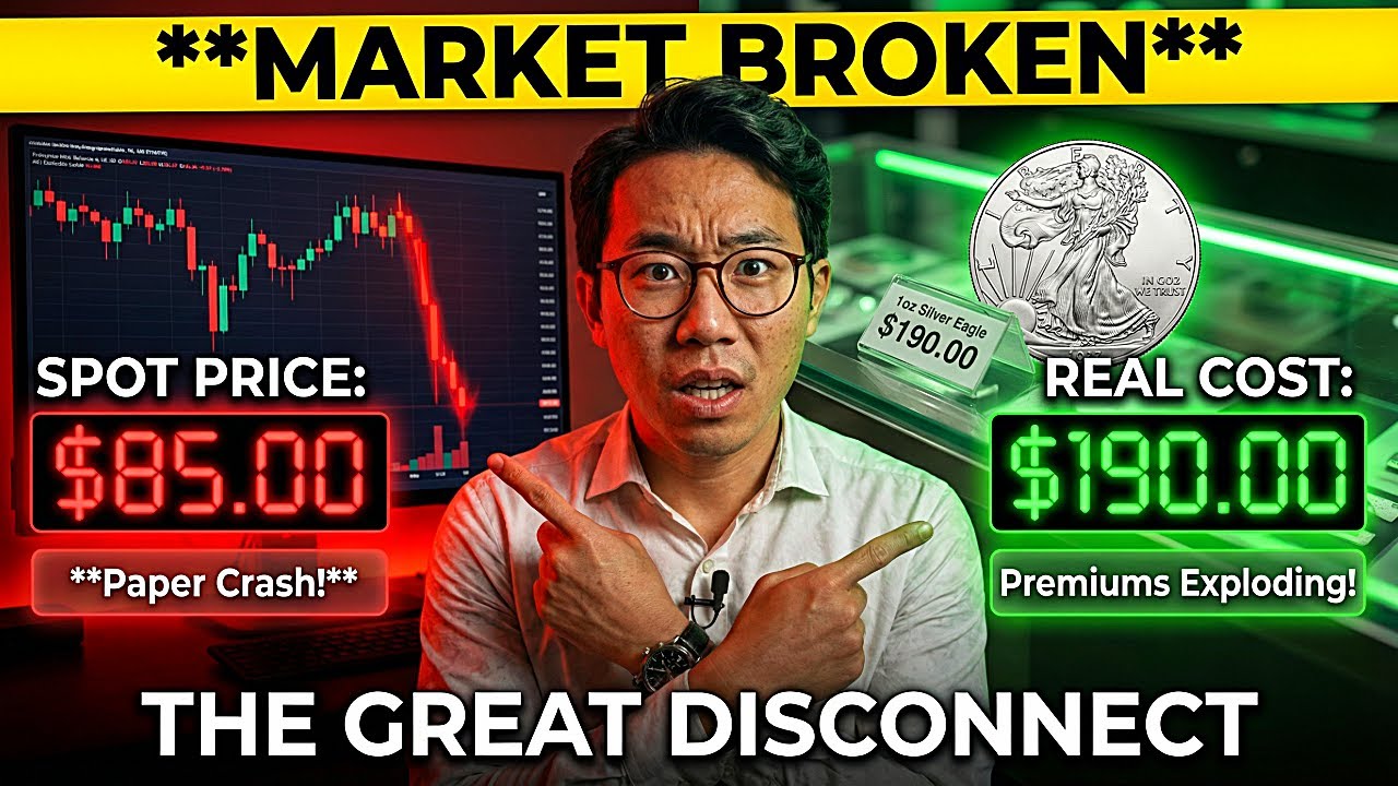 THE DIVERGENCE: Spot Price Crashes to $85, Physical Hits $190