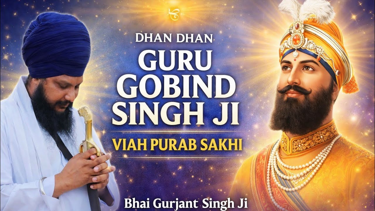 Viah Purab Sakhi of Guru Gobind Singh Ji | Bhai Gurjant Singh Ji || ਵਿਆਹ ਸਾਖੀ ॥ 