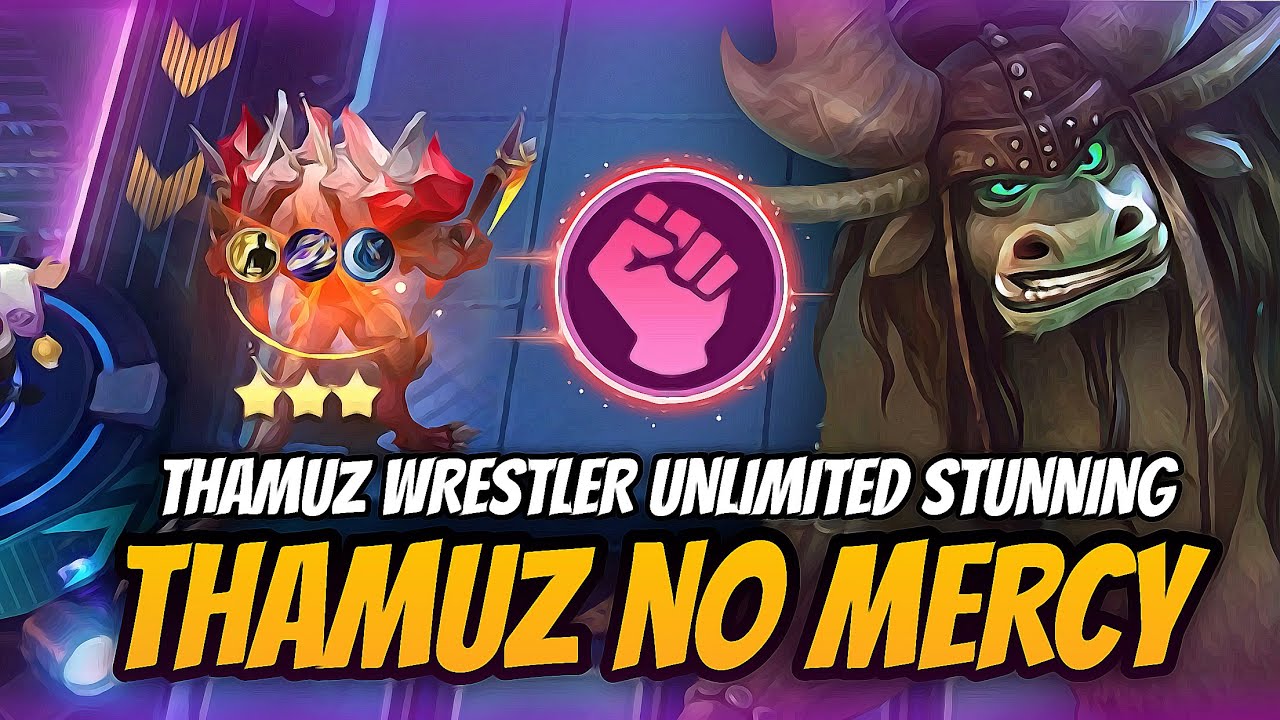 THAMUZ WRESTLER NO MERCY | VALE SKILL 1 | MAGIC CHESS MLBB