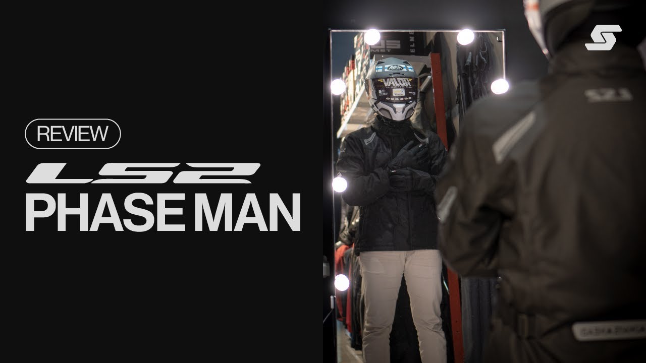 JAKET TOURING WATERPROOF DARI LS2! Review Jaket LS2 Phase