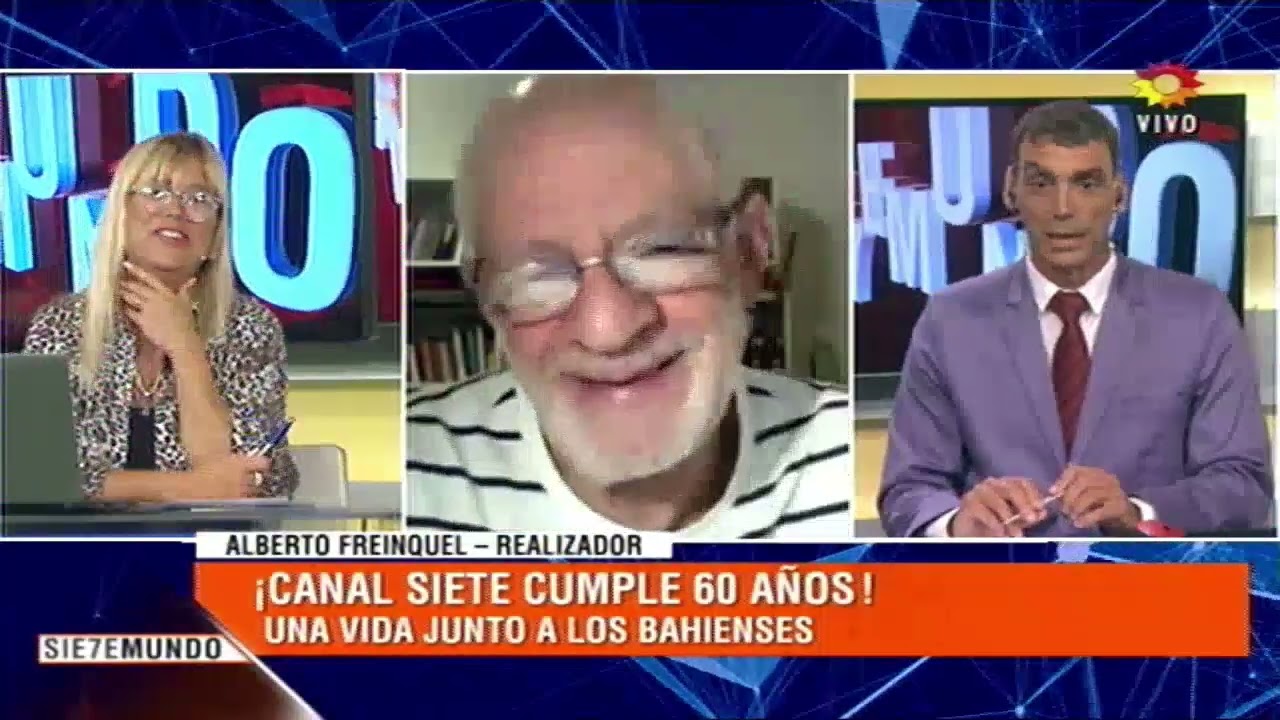 Canal Siete Cumple 60 años  Alberto Freinquel