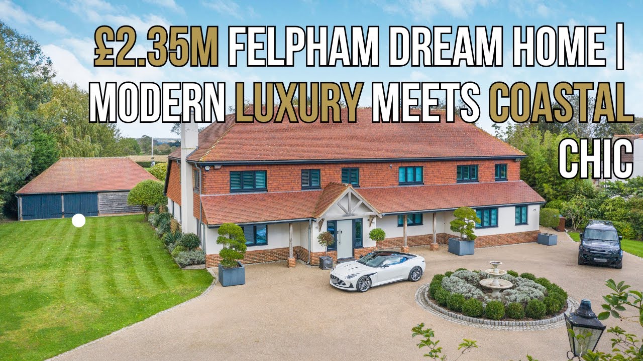 Inside a £2.5M Luxury Coastal Estate | Stunning 1.35-Acre West Sussex Home