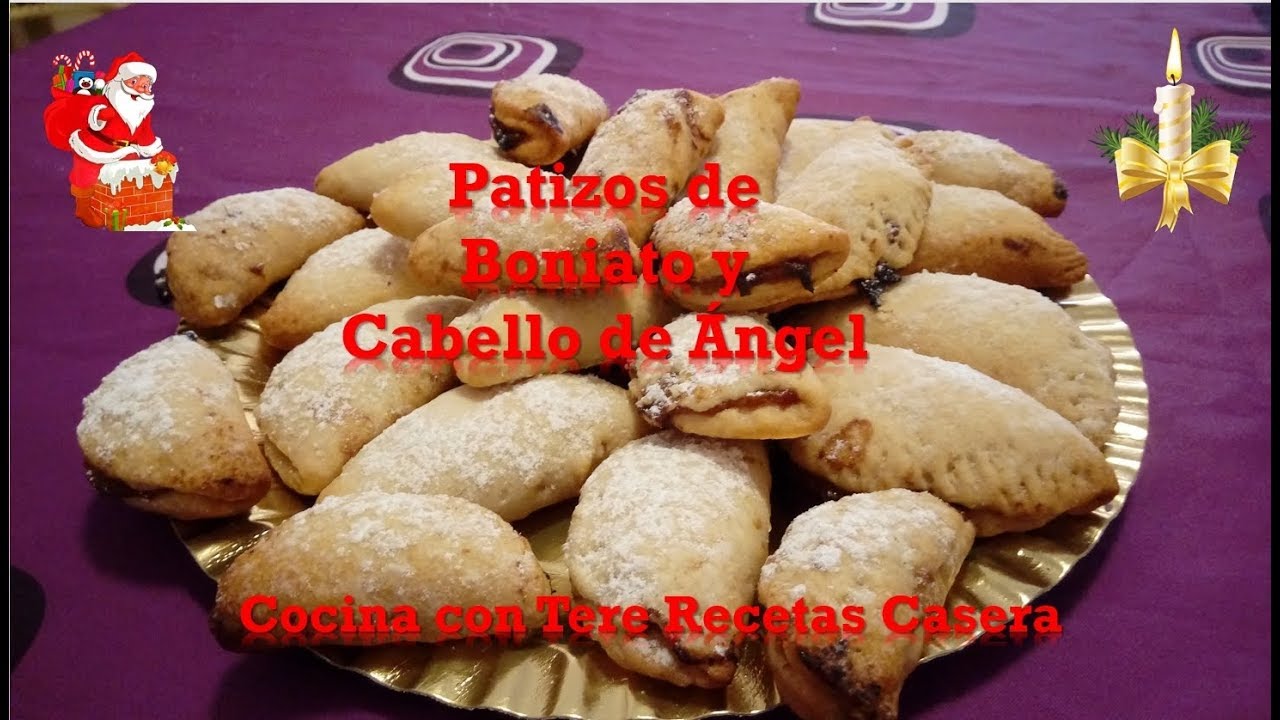 Pastizos de Boniato y Cabello de Angel