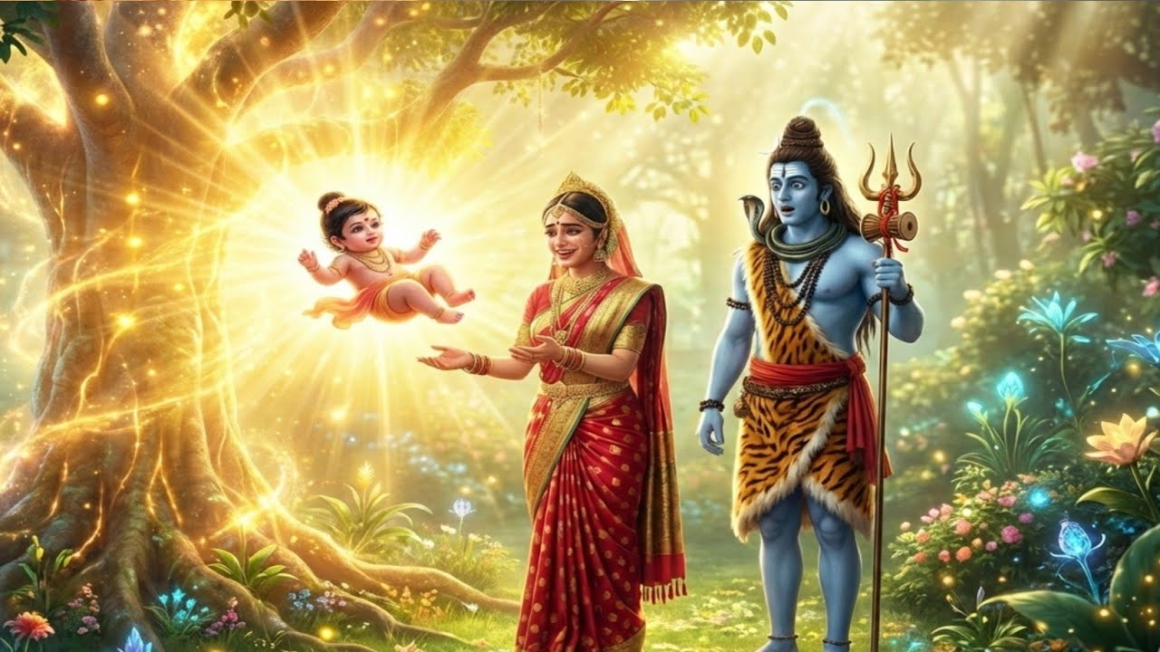शिव-पार्वती की पुत्री का रहस्य🔥Untold Story of Ashok Sundari #mahadev #mythologystories #Sanatan 