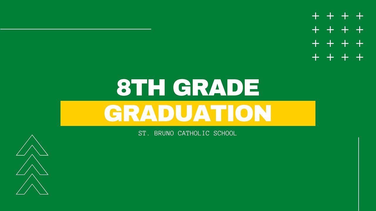 8th Grade Graduation at St. Bruno Catholic School (6/5/20)