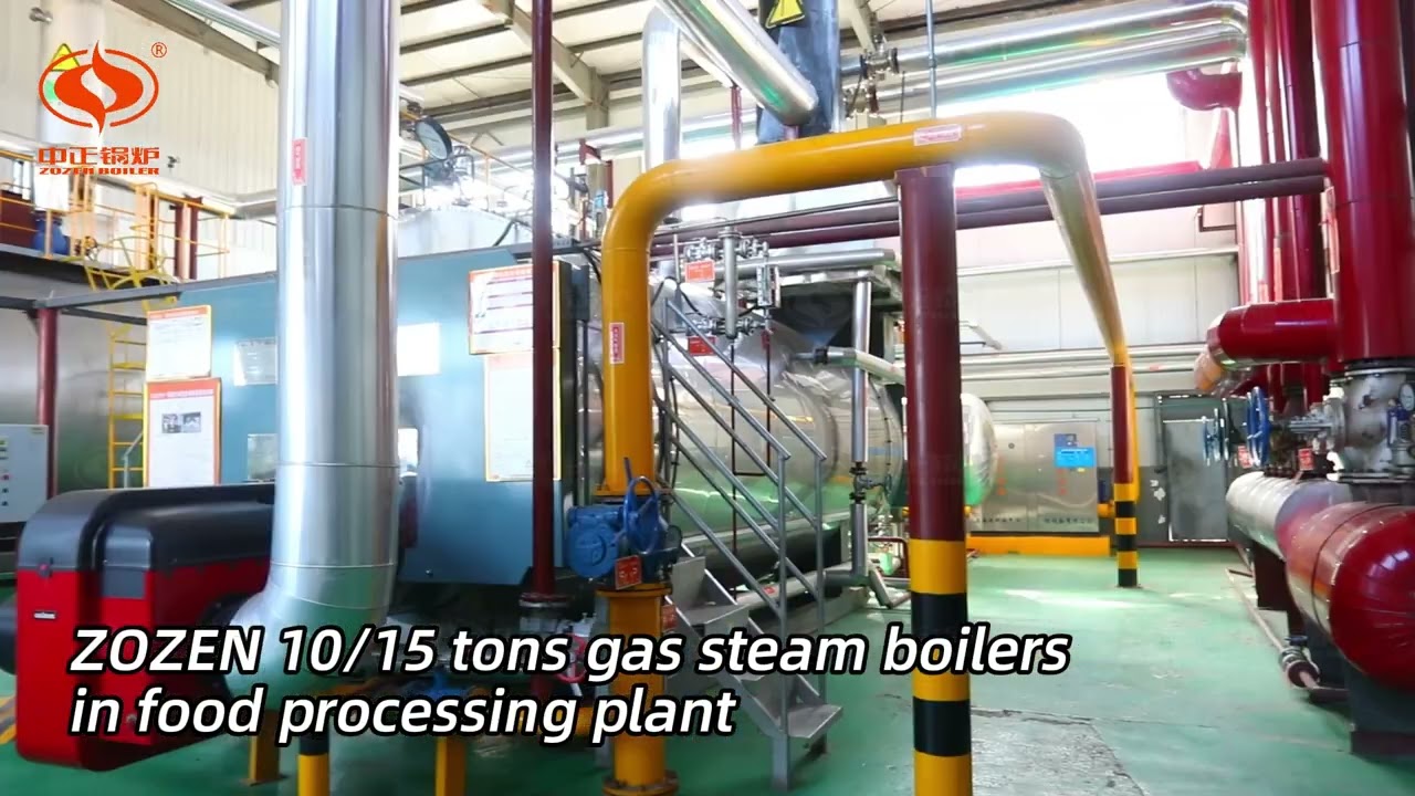 Unlocking Efficiency: ZOZEN's 10/15 Ton Gas Steam Boilers for Food Processing Plants