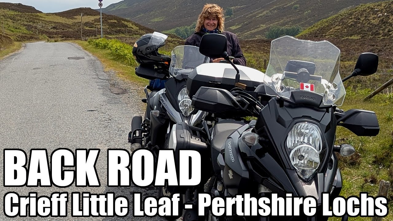Is this Crieff Cloverleaf route one of the best back road rides in Scotland?