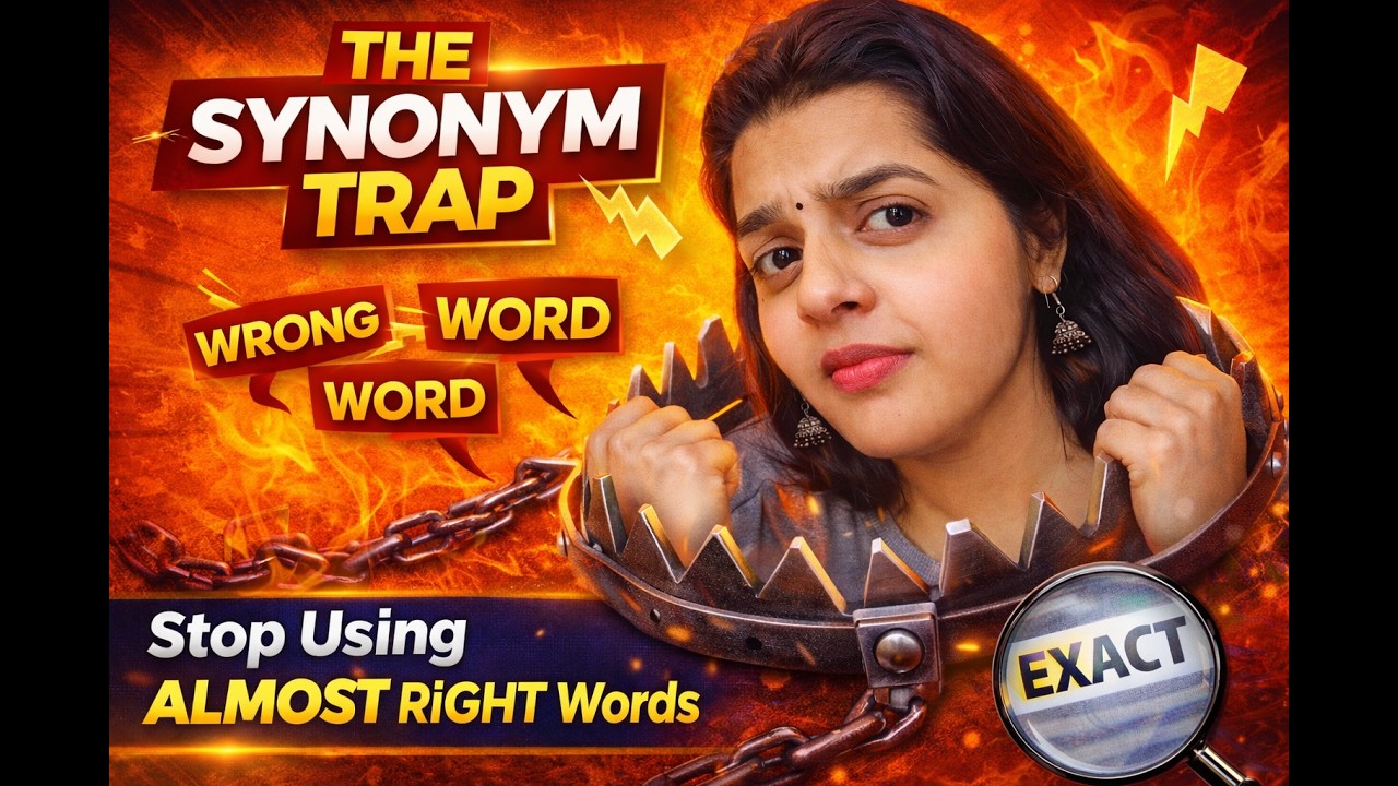 The Synonym Trap | Confusing Words #english #school #communication #video #englishgrammar #study #yt