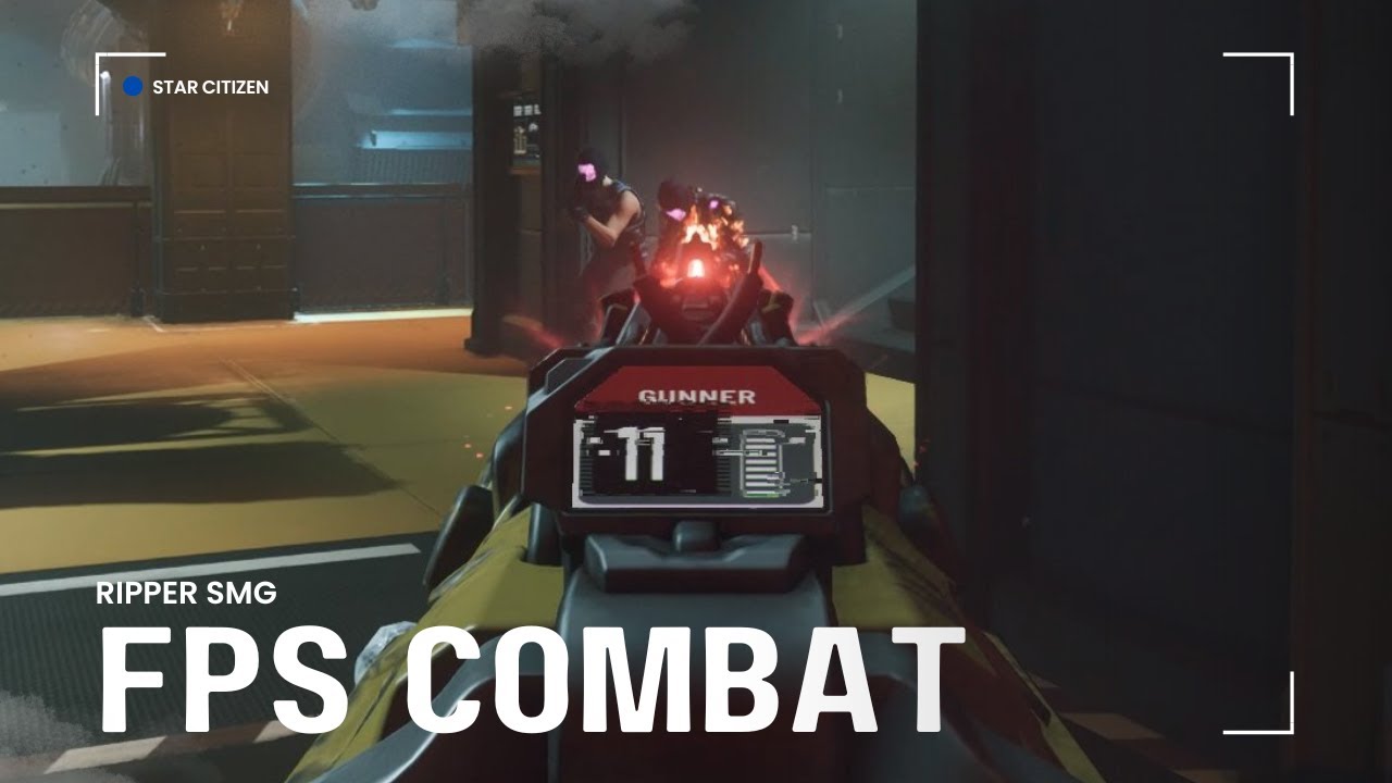 Ripper SMG FPS Combat & Crusader Armor | Star Citizen 4.0.2