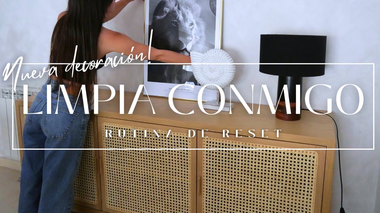 LIMPIA CONMIGO | Domingo de reset, nueva decoración, ideas para que tu casa huela bien ♡
