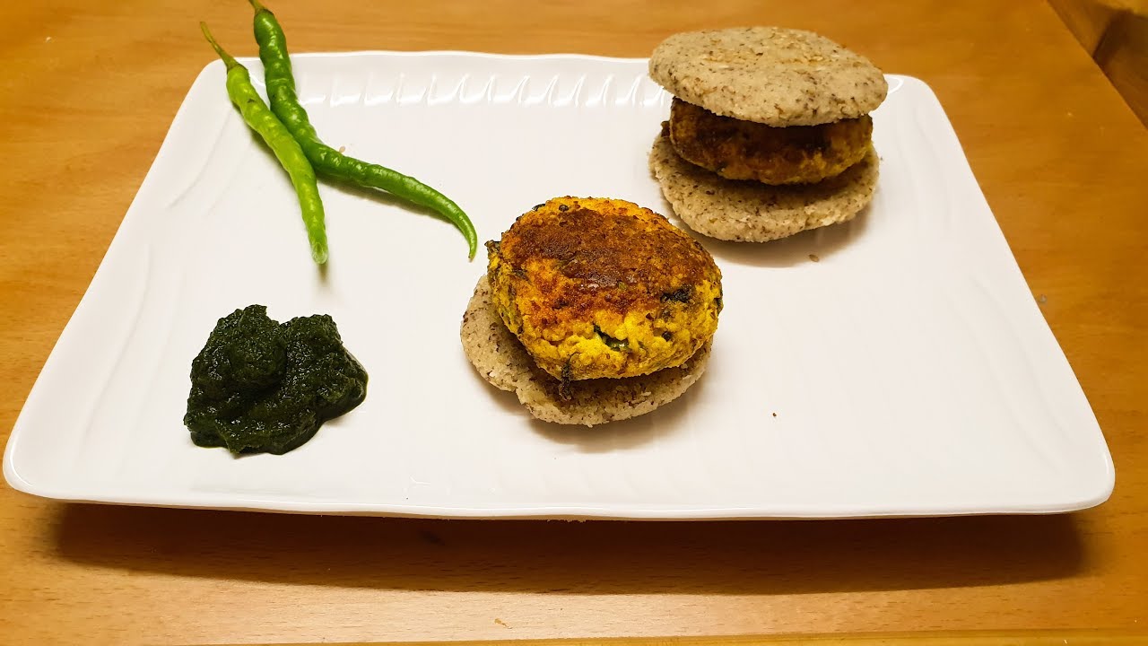Keto Vada Pav (Veg & Eggless) | Low Carb Fritters