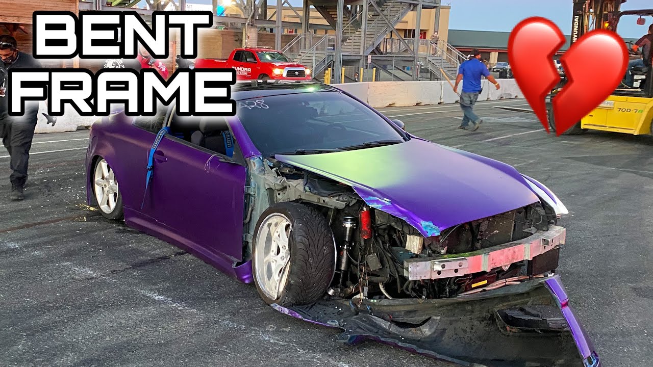 I WRECKED MY G35 AT MY FIRST DRIFT EVENT💔