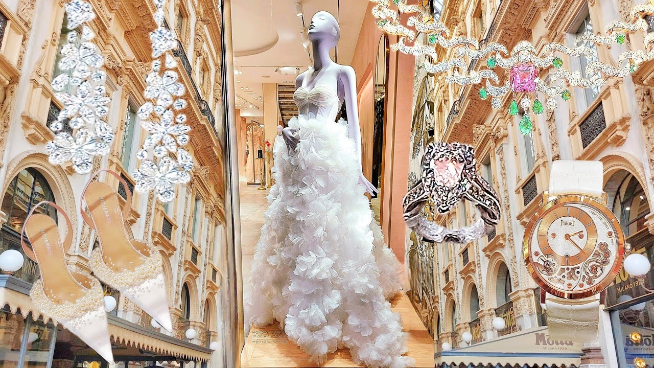 BVLGARI, CARTIER, VALENTINO, D&G..... Luxury Shopping in Milan Vlog 2025.