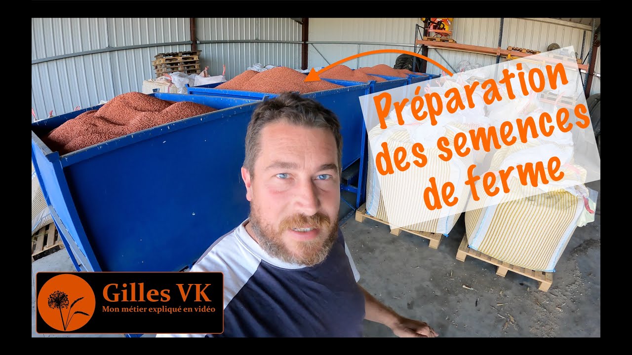 Je prépare mes semences de ferme pour le blé 2023