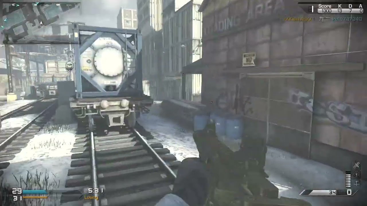 Old School COD Ghosts in 2026: Nasty Loki Streak on Freight!