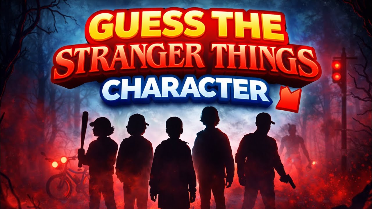 Only TRUE Stranger Things Fans Can Guess These Silhouettes 👀 | Stranger Things Characters Quiz 2026