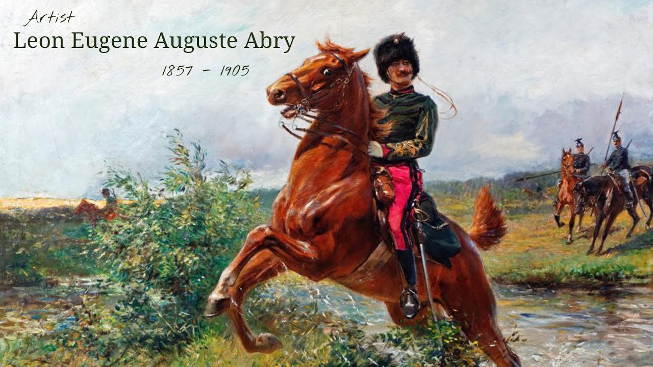 Artist Leon Eugene Auguste Abry (1857 - 1905) Belgian Painter | WAA