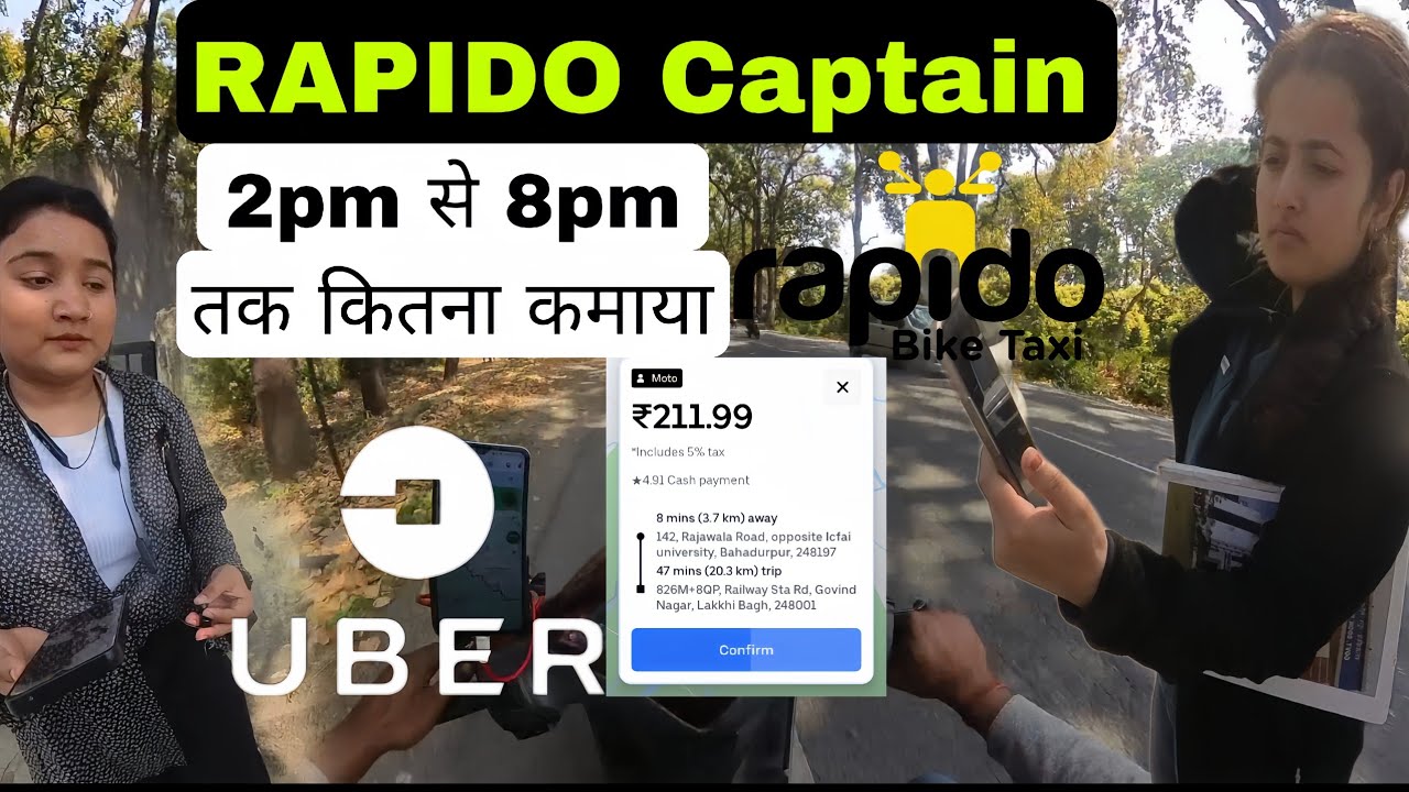 How Much Earn A Rapido Captain In 6 hours? | Rapido Bike Taxi Jobs | Mr.Paradox
