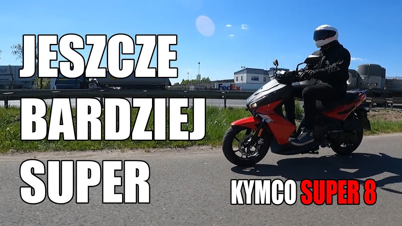 Nowe KYMCO Super 8 - jeszcze bardziej super?