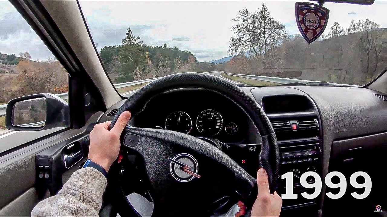 1999 Opel Vectra 1.4 90HP POV Test Drive #1 AUTOHS