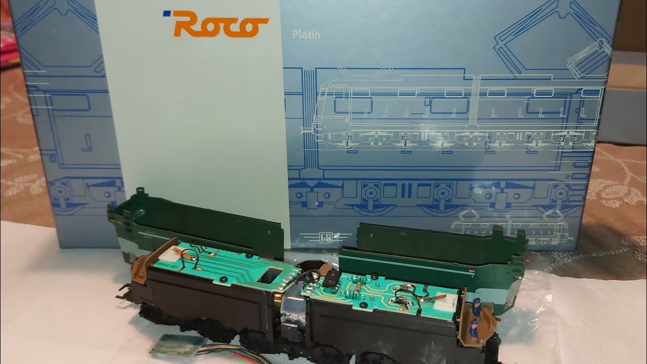 Roco 645 Collezione Nostalgica serie Platinum TUTORIAL :unboxing e digitalizzazione