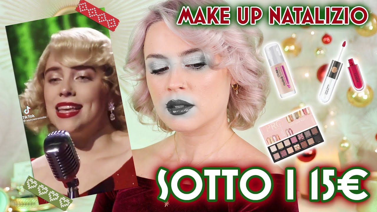 MAKEUP NATALIZIO SOTTO I 15€ ✧ copio Billie Eilish ma low cost ✧